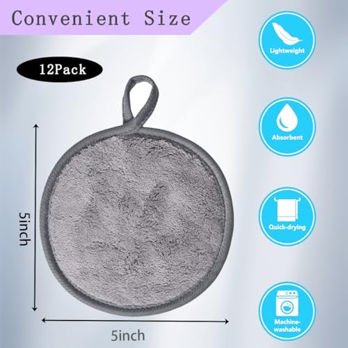 BloomSesame Washable Microfiber Makeup Remover Pads