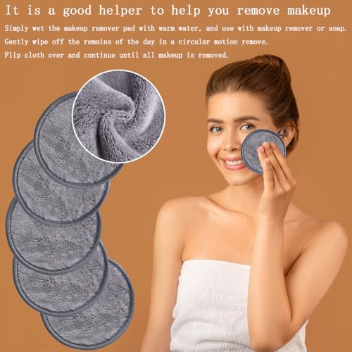 BloomSesame Washable Microfiber Makeup Remover Pads