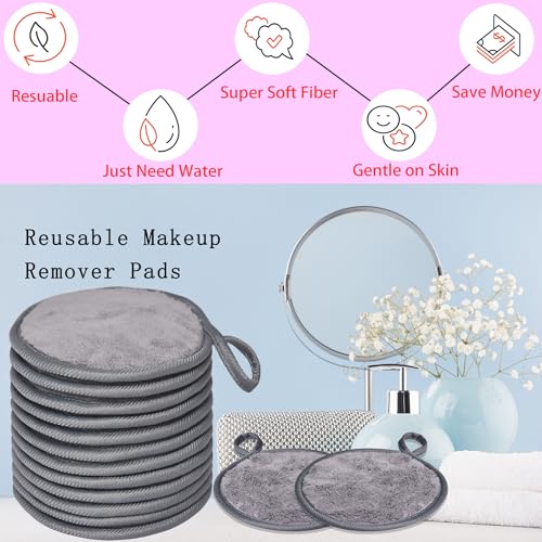 BloomSesame Washable Microfiber Makeup Remover Pads