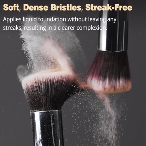 Professional Makeup Brush Set with Blender Sponges