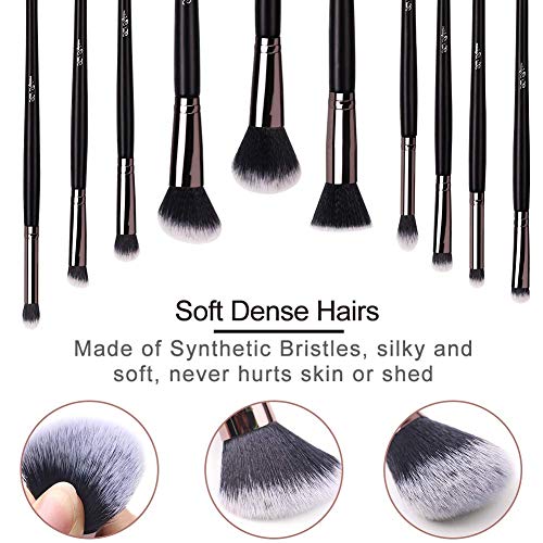 24-Piece Premium Synthetic Makeup Brush Set