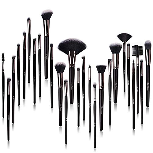 24-Piece Premium Synthetic Makeup Brush Set