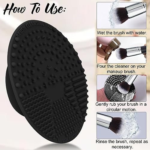 Professional 34-Piece Goat & Horse Hair Brush Set