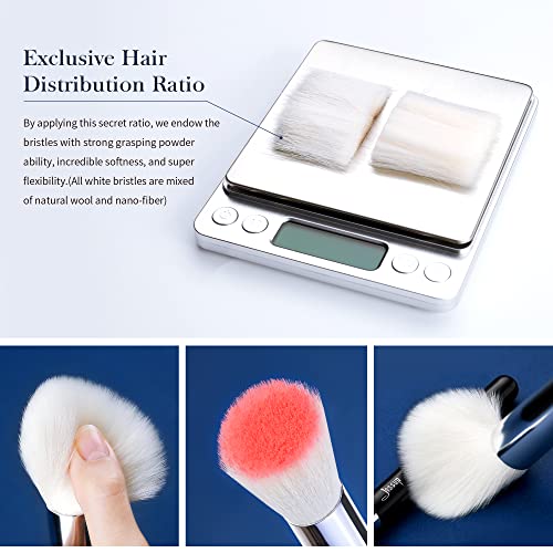 25-Piece Professional Makeup Brush Set