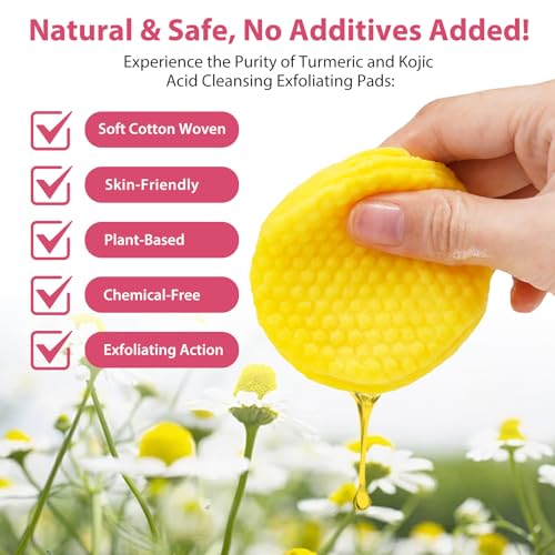 Turmeric & Kojic Acid Cleansing Pads - 80 Count