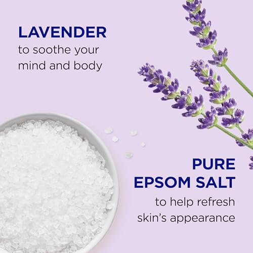 Lavender Epsom Salt Soaking and Foaming Bath Pack