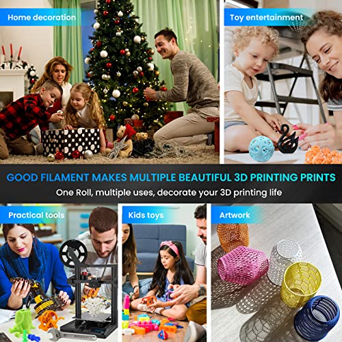 SUNLU 3D Printer Filament Bundle, 1.75mm, 8 Colors