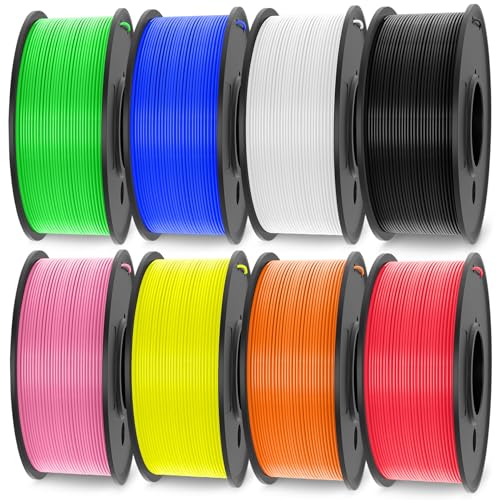SUNLU PETG Filament Bundle - 1.75mm, 8 Pack