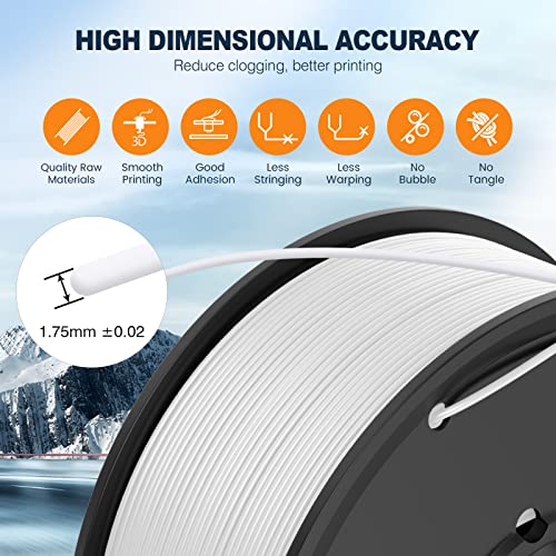 SUNLU PETG Filament Bundle - 1.75mm, 8 Pack