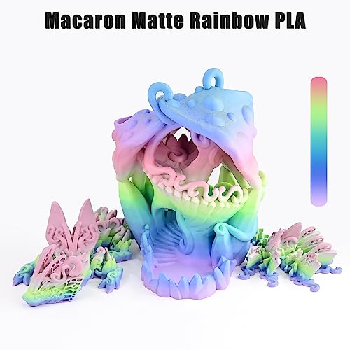 Rainbow PLA Filament 1.75mm Multicolor for 3D Printers