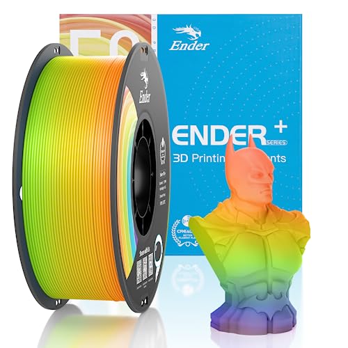 Creality PLA Filament Pro Rainbow 1.75mm 1kg Spool