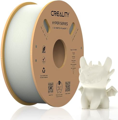 Creality Hyper PLA 1.75mm 3D Printer Filament, White