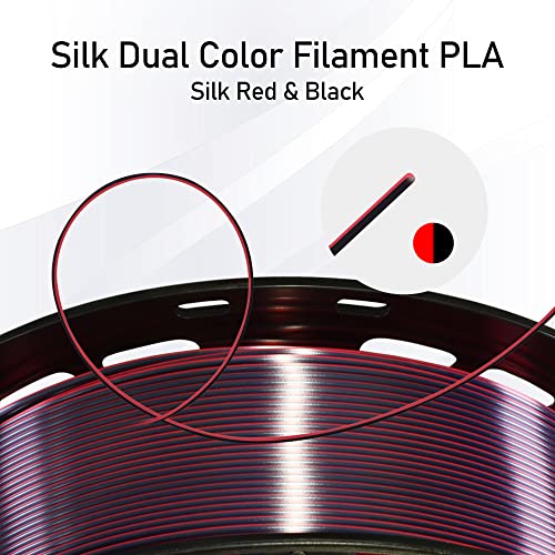MIKA3D Dual Color Silk PLA 3D Printing Filament