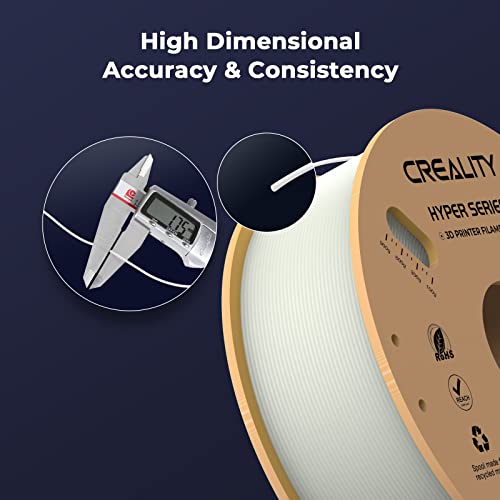 Hyper PLA Filament for K1 Max 3D Printers