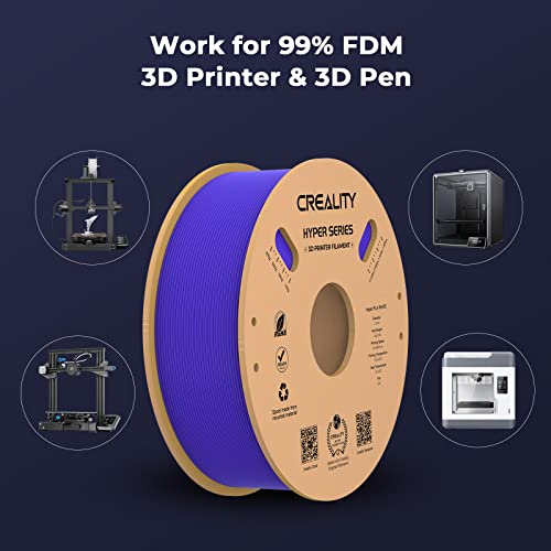 Hyper PLA Filament for K1 Max 3D Printers