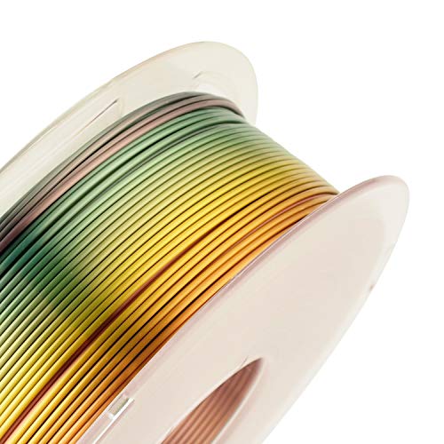 Rainbow Color Gradient 3D Printer PLA Filament - 1.75mm