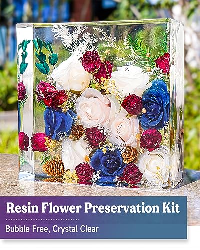 Crystal Clear 1 Gallon Epoxy Resin Kit for DIY