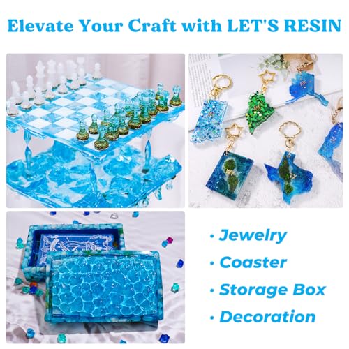 Crystal Clear 1 Gallon Epoxy Resin Kit for DIY