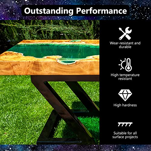 64OZ Crystal Clear Epoxy Resin Kit for Crafts