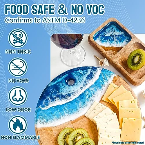 Crystal Clear High Gloss Epoxy Resin - 34oz