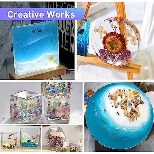 Clear Epoxy Resin Kit for Crafting and Countertops