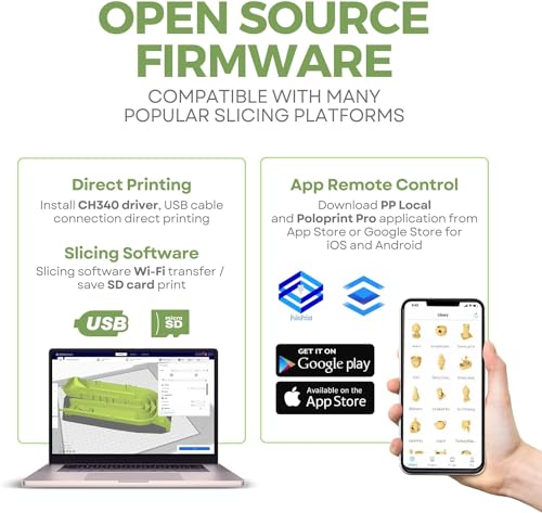 Mini 3D Printer Starter Kit with Auto-Leveling Technology