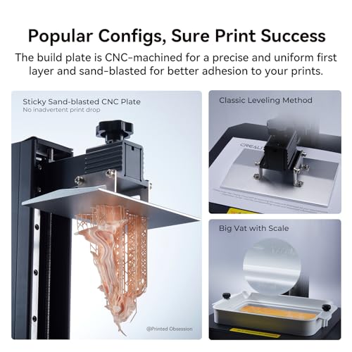 Creality Halot-Play 2024 Resin 3D Printer - HD Touchscreen