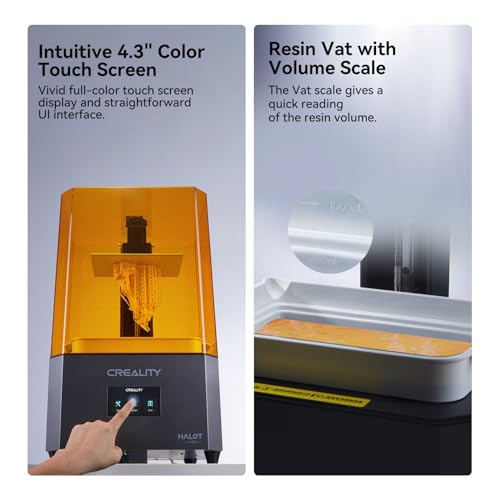 Creality Halot-Play 2024 Resin 3D Printer - HD Touchscreen