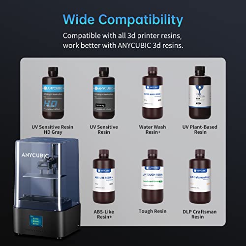 Anycubic 4K+ Resin 3D Printer with HD Screen