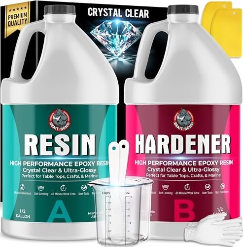 Beast Bond Epoxy Resin - Ultra-Gloss 1 Gallon Kit