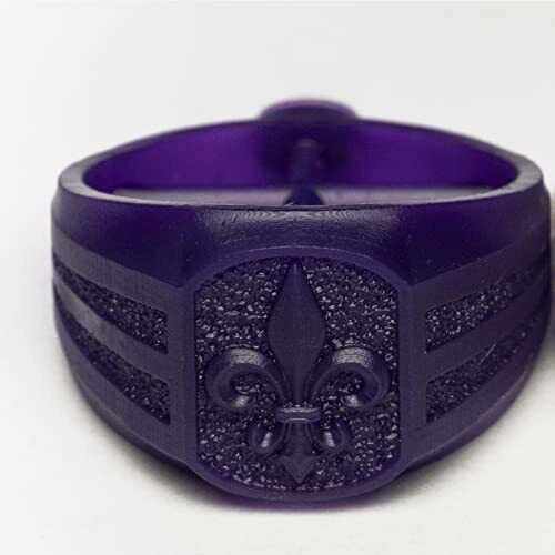 Purple UV-Curing Resin for Easy 3D Printing