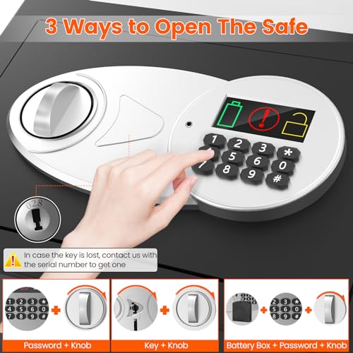 Fireproof Digital Home Safe Box for RV Living