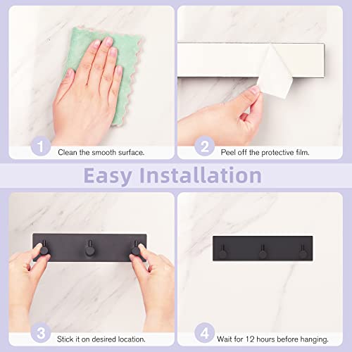 Matte Black Key Holder Wall Mount for RVs