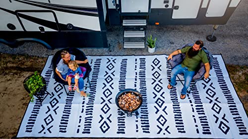 Recycled Waterproof RV Mat | Portable Outdoor Rug