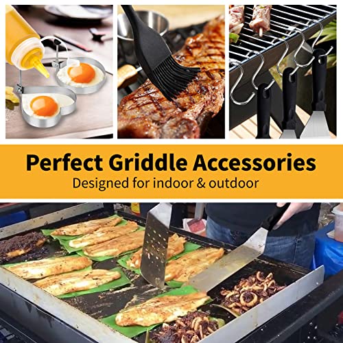 29PCS BBQ Griddle Tool Kit - Stainless Steel Accessories