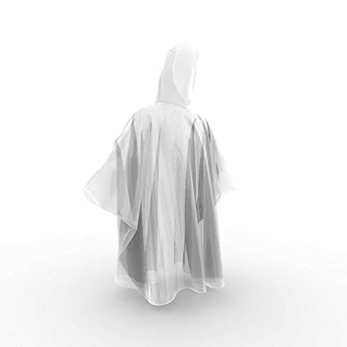 Hagon PRO Adult Disposable Rain Ponchos (5 Pack)