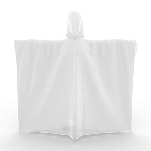 Hagon PRO Adult Disposable Rain Ponchos (5 Pack)