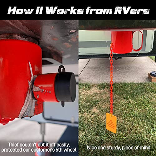 BOYISEN 5th Wheel King Pin Lock for RVs