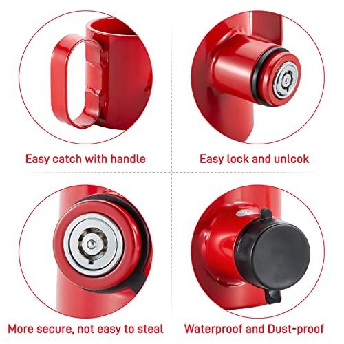 BOYISEN 5th Wheel King Pin Lock for RVs