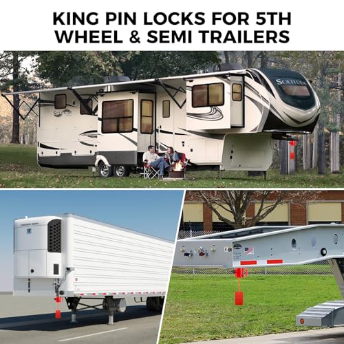 BOYISEN 5th Wheel King Pin Lock for RVs