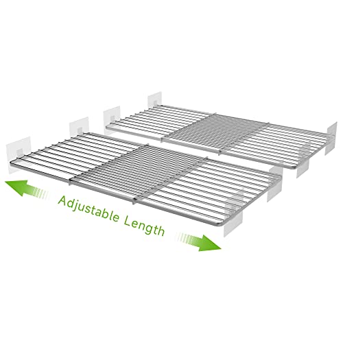 Expandable Closet Shelf Organizers for RV Living (2 Pack)