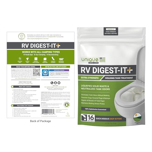 RV Digest-It+: Extra Strength Black Tank Treatment Pods