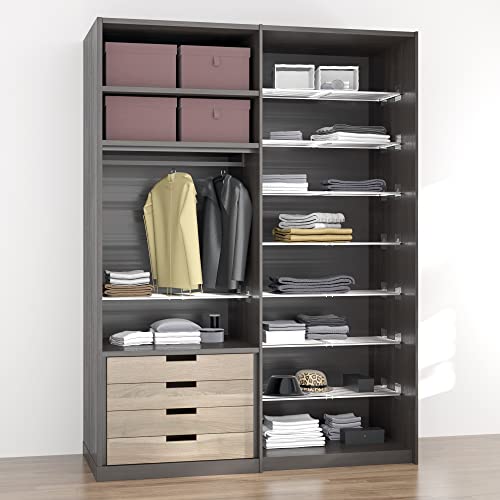 Expandable Closet Shelf Organizers for RV Living (2 Pack)