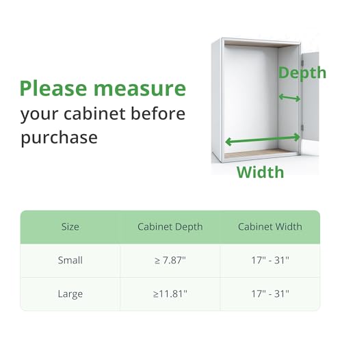 Expandable Closet Shelf Organizers for RV Living (2 Pack)