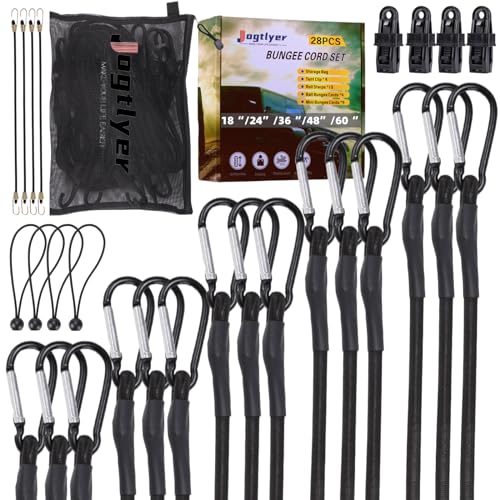28pc Heavy Duty Bungee Cord Set for RVs