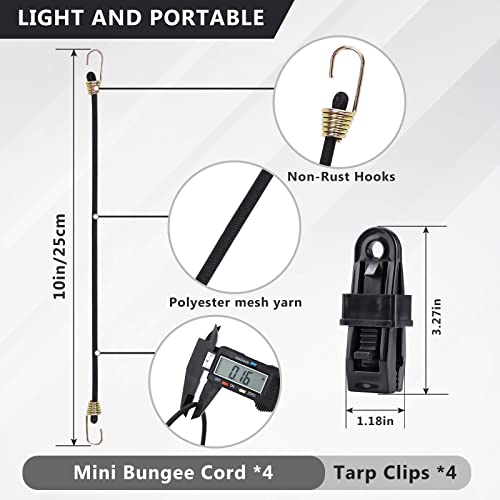 28pc Heavy Duty Bungee Cord Set for RVs