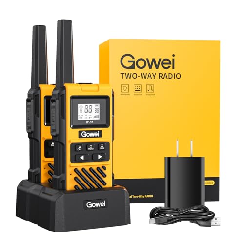 Gowei G1pro Heavy Duty Walkie Talkies for RV Living