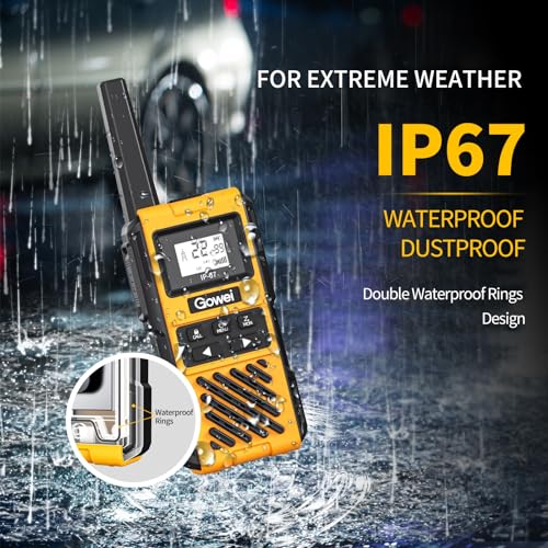 Gowei G1pro Heavy Duty Walkie Talkies for RV Living