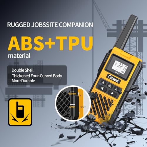 Gowei G1pro Heavy Duty Walkie Talkies for RV Living