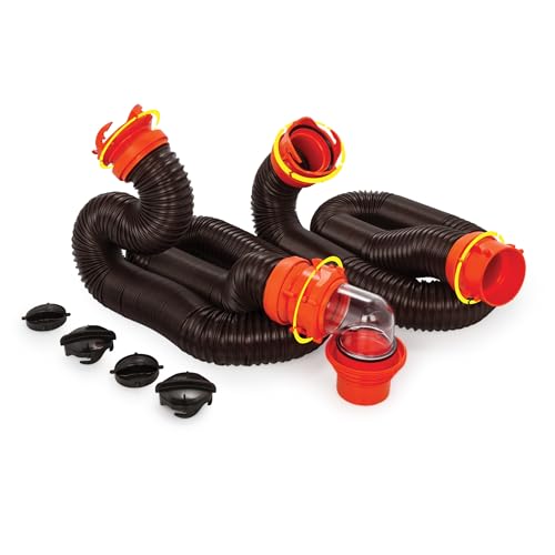 Camco RhinoFLEX 20' RV Sewer Hose Kit - Complete Kit